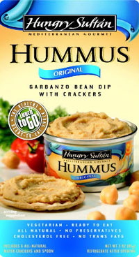 Hungry Sultan Original Hummus Snack Meal